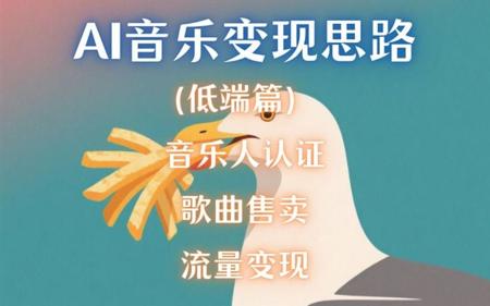 AI音乐变现思路低端篇