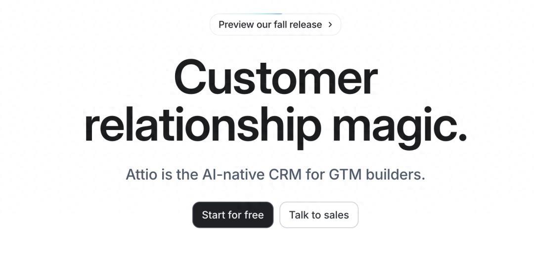 为什么Google Ventures砸5200万赌这家AI-Native的CRM公司能干掉Salesforce？