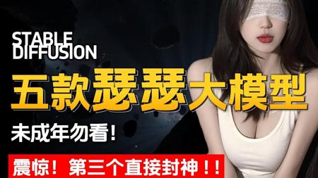 【9月SD官方正版涩涩Lora模型大升级】全网最新Lora模型SD教程+ Stablediffusion6.0模型 flux大模型+SD整合包，（附资料）