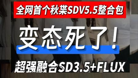 【秋叶SDV5.5整合包】2025全网最新StableDiffusion保姆级教程+电商实战案例—— 秋叶零基础入门到精通 AI绘画全流程落地（附SD安装包