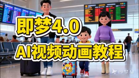 【即梦4.0教程】2025最新AI视频制作保姆级教程 即梦4.0人物一致性AI动画全流程教学 AI生成视频零基础教程 全程干货无废话！！！小白也能学会—AI创作