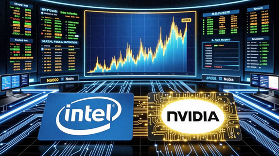 Intel Stock Logs Best Day Since 1987 on Nvidia's $5 Billion Investment and Co-Development Plan