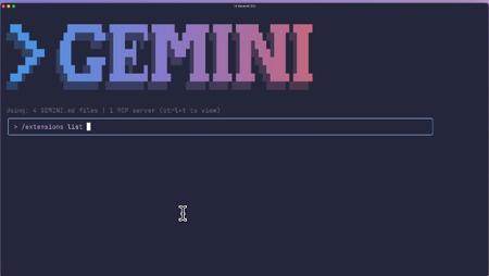 Google Gemini CLI 推出扩展功能，提升 AI 命令行个性化体验